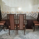 Home Dining Table with 6 Chairs (Wooden)